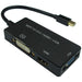EAN 7611990146031 - VALUE 12993154 0,1 m Mini DisplayPort DisplayPort + DVI + HDMI Negro imagen 1