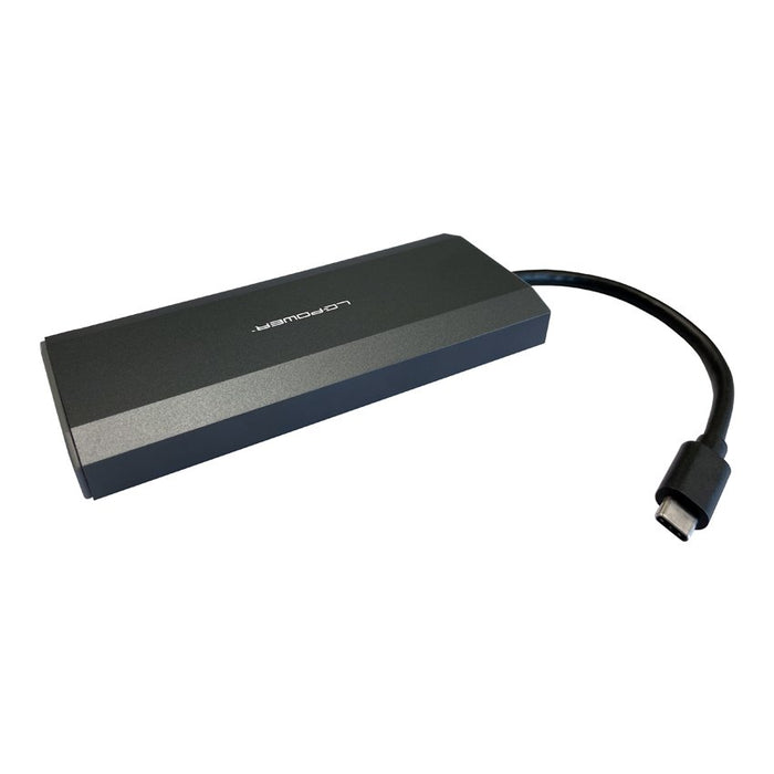 EAN 4260070120244 - LC-Power LC-HUB-C-MULTI-7-M2 hub de interfaz USB 3.2 Gen 1 (3.1 Gen 1) Type-C 5000 Mbit/s Antracita imagen 2