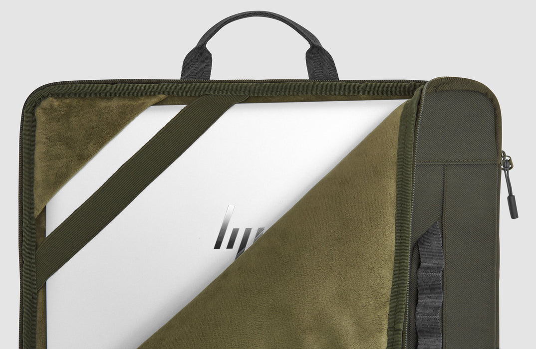 EAN 0197961660456 - HP 15.6 Modular Laptop Sleeve 39,6 cm (15.6") Verde, Gris imagen 7