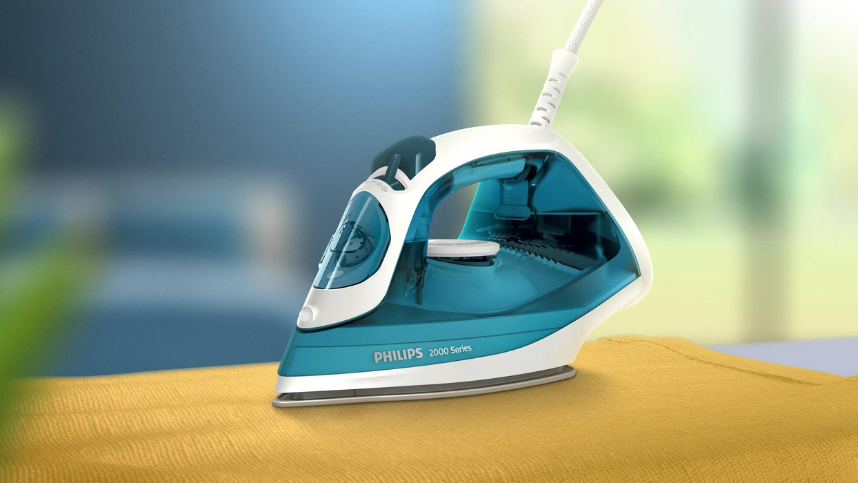 EAN 8720389044601 - Philips 2000 series DST2020/90 plancha Plancha a vapor Suela de cerámica 2000 W Color aguamarina imagen 2