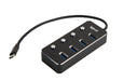 EAN 8435364318485 - iggual IGG318485 hub de interfaz USB 3.2 Gen 1 (3.1 Gen 1) Type-C 5000 Mbit/s Negro imagen 1