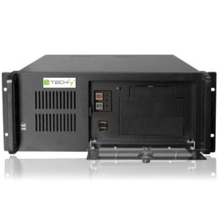 EAN 8057685305519 - Techly I-CASE MP-P4HX-BLK2 carcasa de ordenador Estante Negro imagen 3