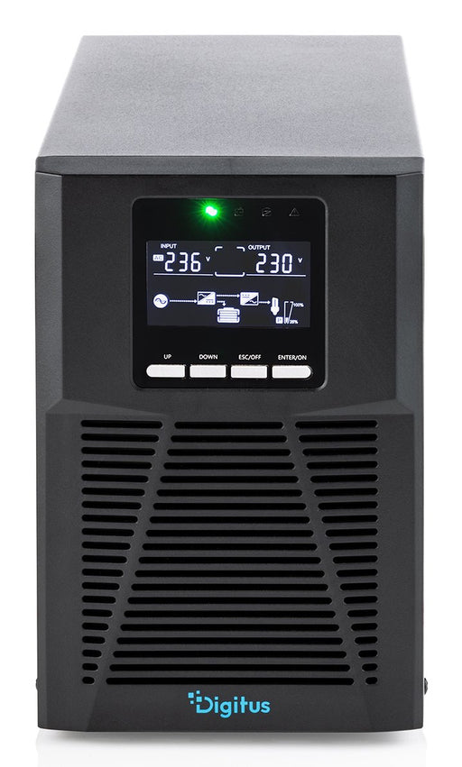 EAN 4016032507925 - Digitus DN-170130 sistema de alimentación ininterrumpida (UPS) Doble conversión (en línea) 1 kVA 4 salida imagen 2