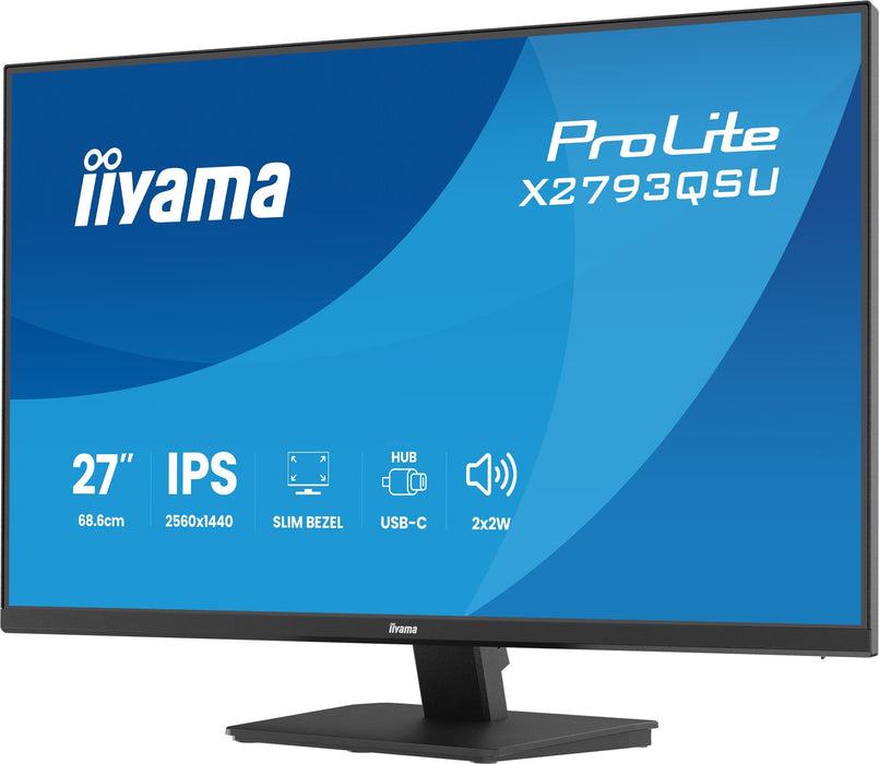 EAN 4948570126767 - iiyama ProLite X2793QSU-B1 pantalla para PC 68,6 cm (27") 2560 x 1440 Pixeles Quad HD LED Negro imagen 5