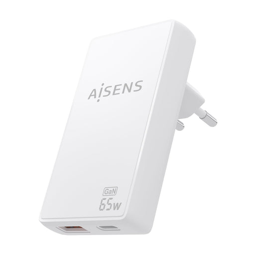 EAN 8435739904183 - AISENS ASCH-65W2P076-W cargador de dispositivo móvil Cámara digital, Teléfono móvil, Portátil, Smartphone imagen 2