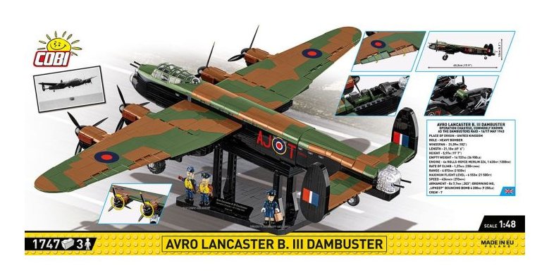 EAN 5902251057589 - COBI Avro Lancaster B. III Dambuster - Executive Edition imagen 14