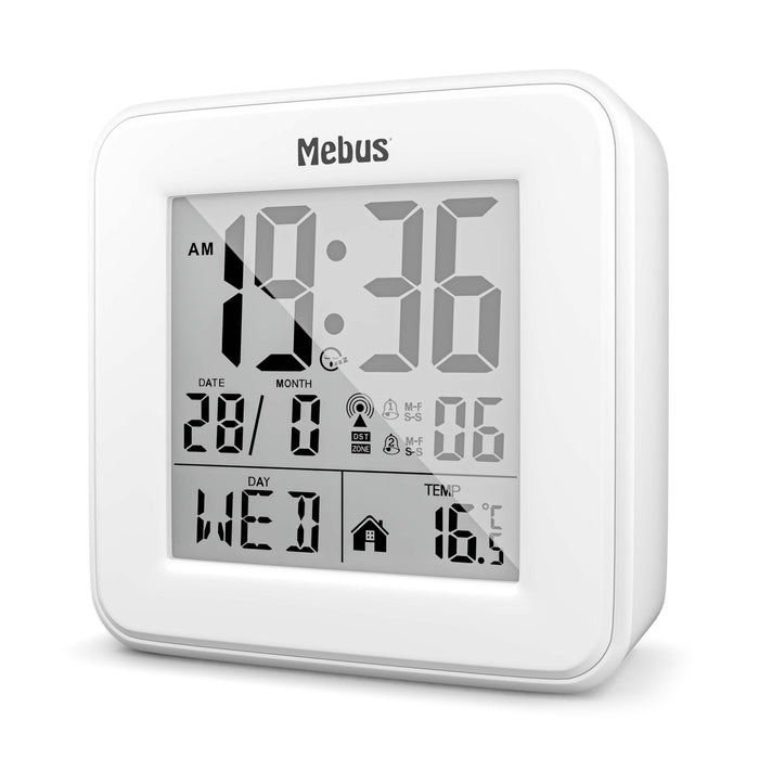 EAN 4007218255945 - Mebus 25594 despertador Reloj despertador digital Blanco imagen 3