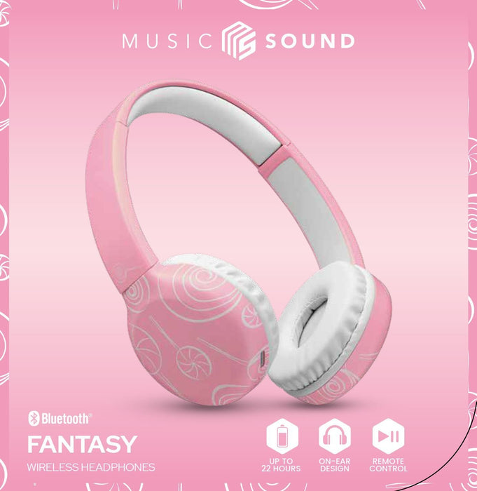 EAN 8018080486685 - Music Sound 8018080486685 Auriculares Diadema Llamadas/Música Bluetooth Rosa imagen 2