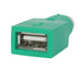 EAN 0065030797122 - StarTech.com Replacement USB to PS2 Mouse Adapter Verde imagen 3