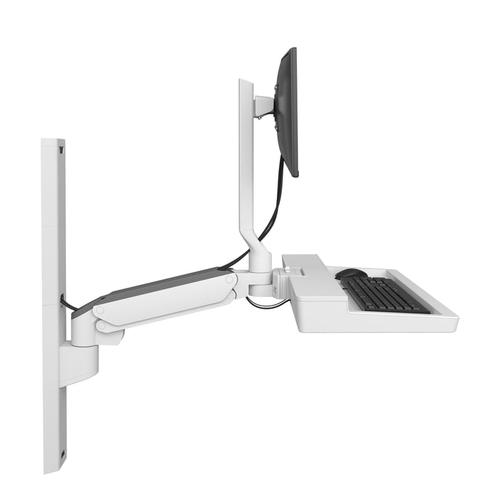EAN 698833083323 - Ergotron 45-618-251 soporte y montura para estación de trabajo/PC todo en uno 10,7 kg Blanco 68,6 cm (27") imagen 6