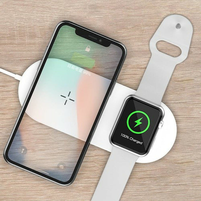 EAN 6938595315985 - Devia 6938595315985 cargador de dispositivo móvil Smartphone, Reloj inteligente Blanco CC Cargador inalám imagen 3