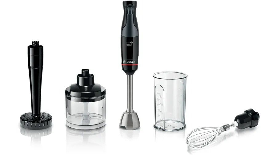 EAN 4242005400614 - Bosch Serie 4 MSM4B623 licuadora 0,6 L Batidora de inmersión 1000 W Antracita, Transparente imagen 1