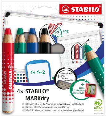 EAN 4006381582520 - STABILO MARKdry 4 pieza(s) imagen 1