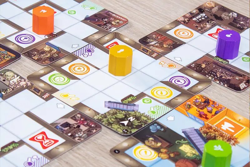 EAN 4250231743283 - Pegasus Magic Maze Pocket 15 min Juego de mesa Familia imagen 7