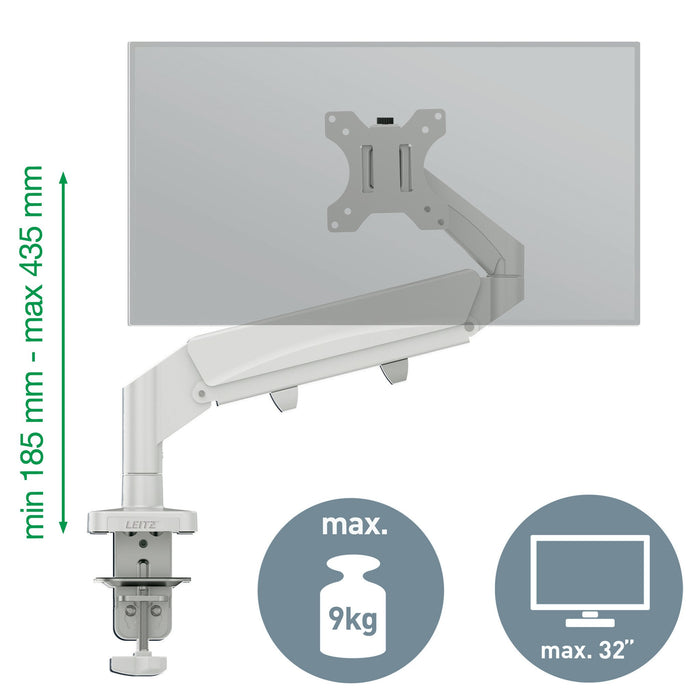 EAN 4002432134656 - Leitz 64890085 soporte para monitor 81,3 cm (32") Escritorio Gris imagen 4