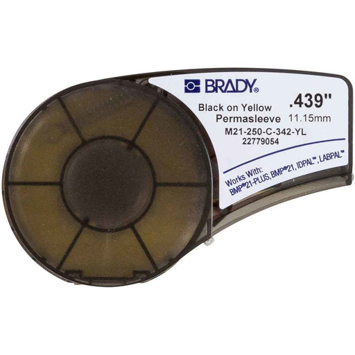 EAN 754473930639 - Brady M21-250-C-342-YL etiqueta de impresora Amarillo Etiqueta para impresora no adhesiva imagen 1