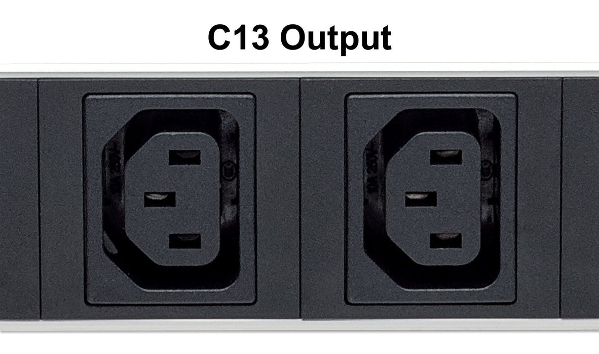 EAN 0766623163620 - Intellinet 163620 unidad de distribución de energía (PDU) 8 salidas AC 1U Negro, Plata imagen 5