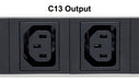 EAN 0766623163620 - Intellinet 163620 unidad de distribución de energía (PDU) 8 salidas AC 1U Negro, Plata imagen 5