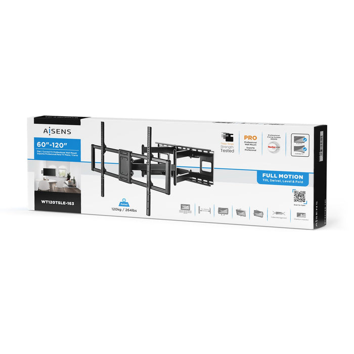 EAN 8436574708530 - AISENS WT120TSLE-163 soporte para TV 3,05 m (120") imagen 4