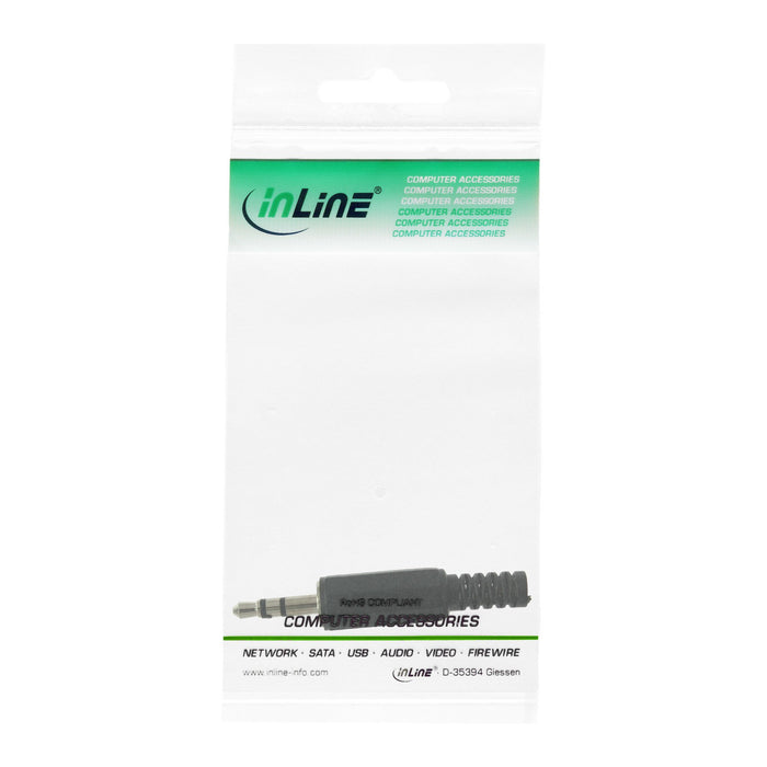 EAN 4043718000074 - InLine 99100 conector 3.5mm Negro, Plata imagen 3