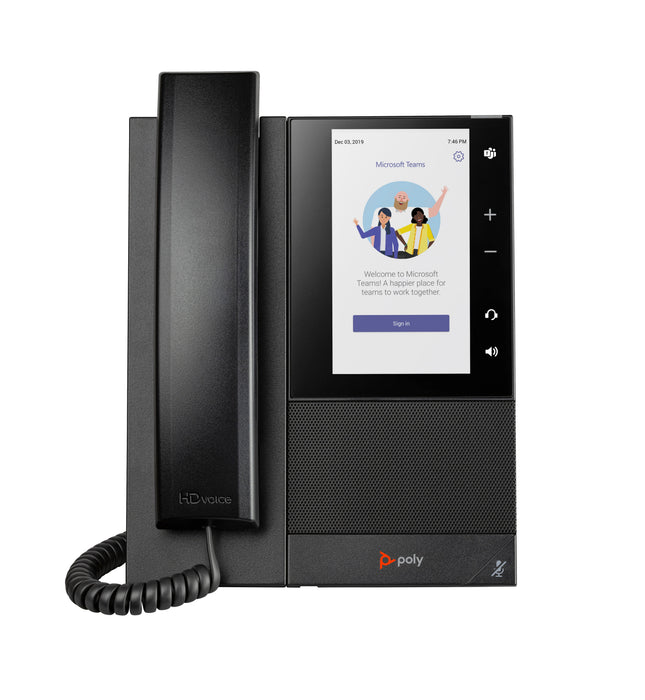 EAN 0197497342741 - HP Poly CCX 505 Business Media Phone for Microsoft Teams and PoE-enabled teléfono IP Negro 24 líneas LCD  imagen 1