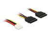 EAN 4043619848591 - DeLOCK 0.3m, Floppy 4p/2x SATA 15p 0,3 m imagen 1
