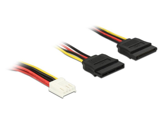 EAN 4043619848591 - DeLOCK 0.3m, Floppy 4p/2x SATA 15p 0,3 m imagen 1