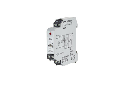 EAN 4250184122579 - METZ CONNECT KRA-S-M6/21 alimentación del relé Blanco imagen 1