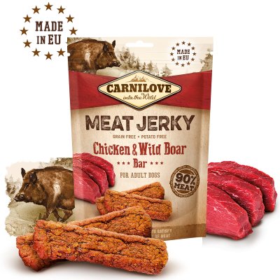 EAN 8595602552023 - CARNILOVE HE111859 premio y golosina para perro y gato Snacks Pollo, Carne de caza 100 g imagen 1