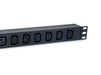 EAN 4015867236406 - Equip 333316 unidad de distribución de energía (PDU) 8 salidas AC 1U Negro imagen 4