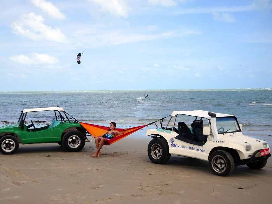 EAN 4030454006309 - AMAZONAS Adventure Hammock Hamaca colgante 1 personas(s) Nylon, Antidesgarros Naranja, Rojo imagen 9