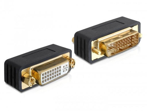 EAN 4043619652983 - DeLOCK 65298 cambiador de género para cable DVI-I DVI 24+5 Female Negro imagen 1
