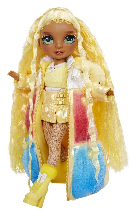 EAN 0035051120858 - Rainbow High Winter Wonderland Doll- Sunny (Yellow) imagen 6