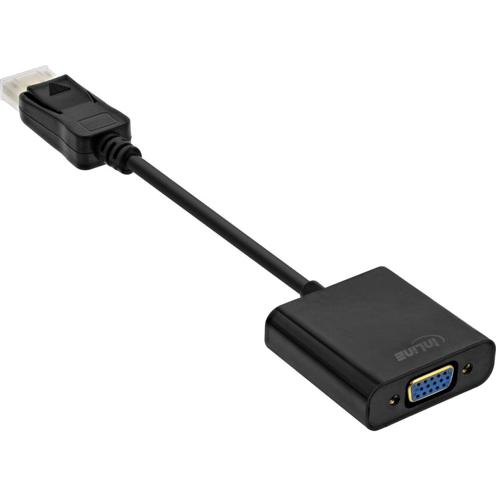 EAN 4043718285167 - InLine 17197B adaptador de cable de vídeo 0,15 m VGA (D-Sub) DisplayPort Negro imagen 3