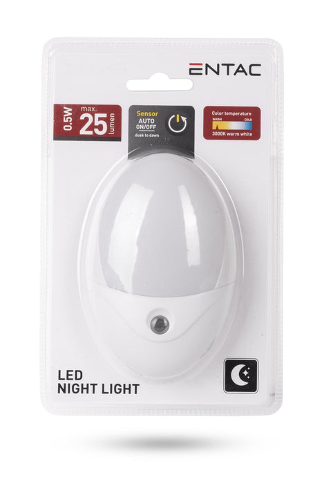 EAN 5999097984285 - Entac ENL-O-0.5W-DSWW luz nocturna Luz de noche con enchufe o Luz quitamiedos con enchufe imagen 2