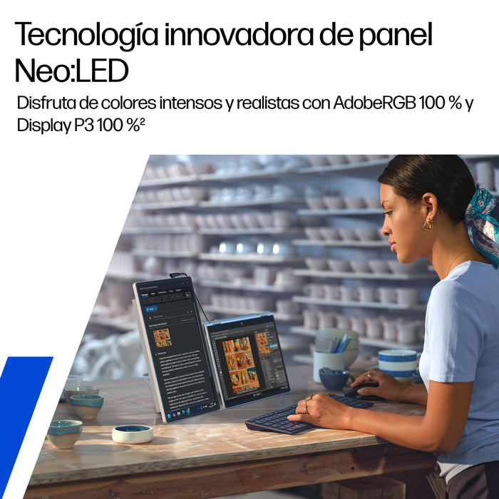 EAN 5715328394476 - HP Series 5 Pro WQXGA Portable Monitor - 514pn pantalla para PC 35,6 cm (14") 2560 x 1600 Pixeles LCD Pla imagen 8