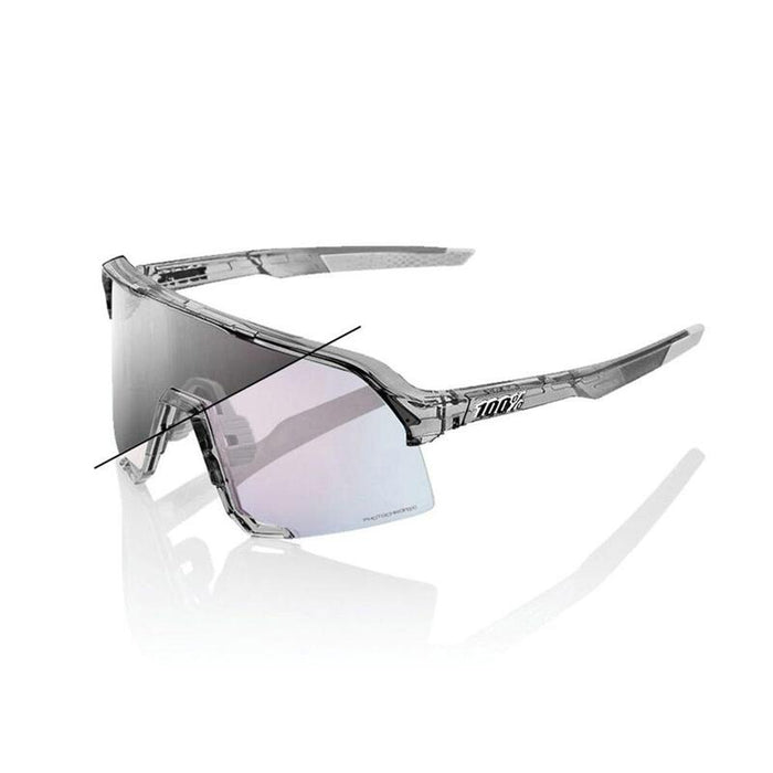 100% S3 - Photochromic Rose Gold Lens Polished Translucent Grey