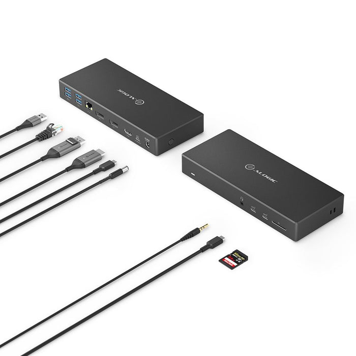 EAN 9350784022431 - ALOGIC DUCMA3 base para portátil y replicador de puertos Alámbrico USB 3.2 Gen 1 (3.1 Gen 1) Type-C Negro imagen 3