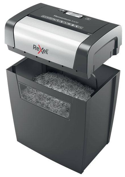 EAN 5028252523189 - Rexel Momentum X406 triturador de papel Corte en partículas Azul, Gris imagen 3