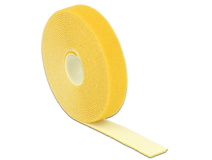 EAN 4043619187393 - DeLOCK 18739 velcro Amarillo 1 pieza(s) imagen 1