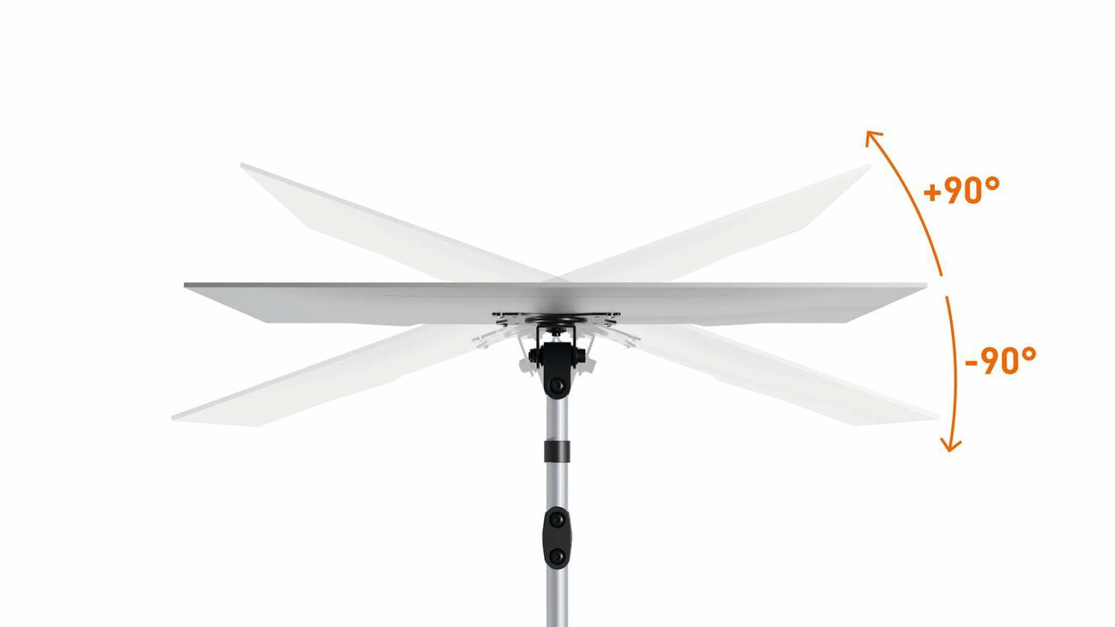 EAN 4005546734989 - Durable 509423 soporte para monitor 68,6 cm (27") Pared Plata imagen 5