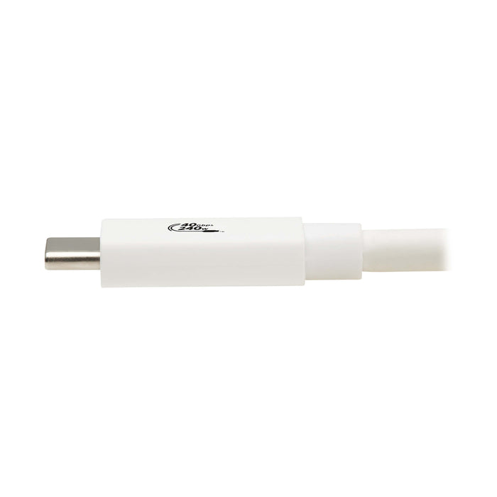 EAN 37332281142 - Tripp Lite U521-1P0M-WH cable USB USB4 Gen 2x2 1 m USB C 40 Gbit/s 240 W Blanco imagen 4