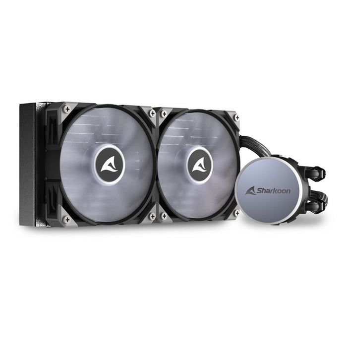 EAN 4044951037995 - Sharkoon S70 rgb Carcasa del ordenador, Procesador Sistema de refrigeración líquida todo en uno 12 cm Neg imagen 2