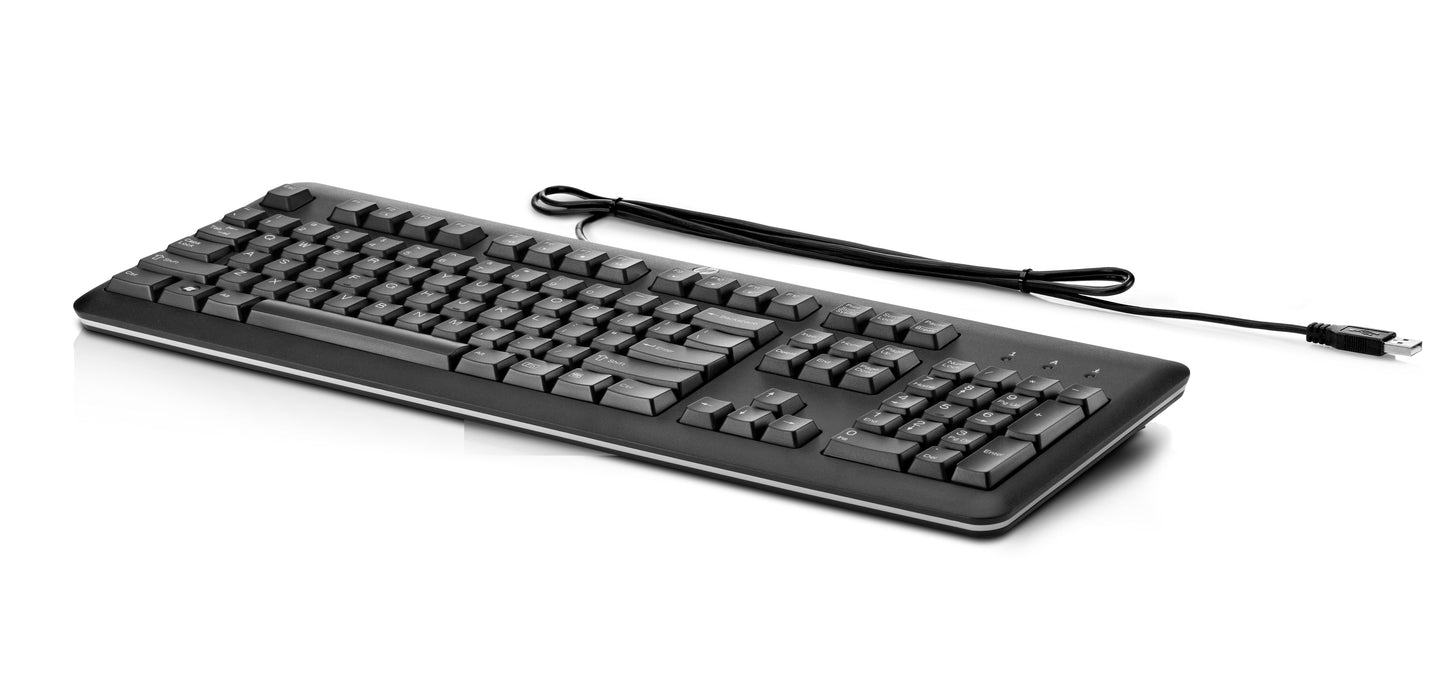 EAN 0887111276803 - HP USB Keyboard for PC teclado Oficina Negro imagen 2