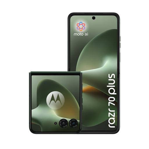EAN 840493618555 - Motorola razr 70 plus 17,5 cm (6.9") SIM doble Android 16.0 5G USB Tipo C 12 GB 512 GB 4500 mAh Verde oscu imagen 2