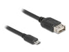 EAN 4043619815203 - DeLOCK 81520 cable USB USB 2.0 3 m Micro-USB B USB A Negro imagen 1