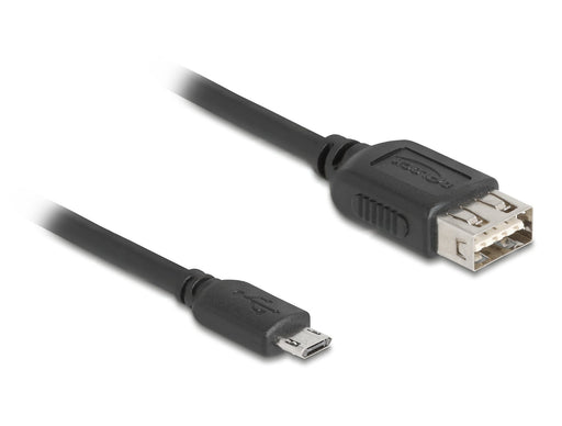 EAN 4043619815203 - DeLOCK 81520 cable USB USB 2.0 3 m Micro-USB B USB A Negro imagen 1