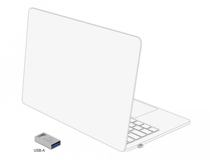 EAN 4043619540693 - DeLOCK 54069 unidad flash USB USB tipo A 3.2 Gen 1 (3.1 Gen 1) Plata imagen 2