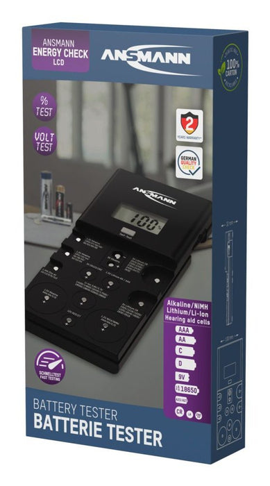 EAN 4013674184866 - Ansmann 1900-0100 medidor de energía y batería Negro imagen 10