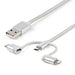 EAN 0065030868365 - StarTech.com LTCUB1MGR cable USB USB 2.0 Micro-USB B Plata imagen 1